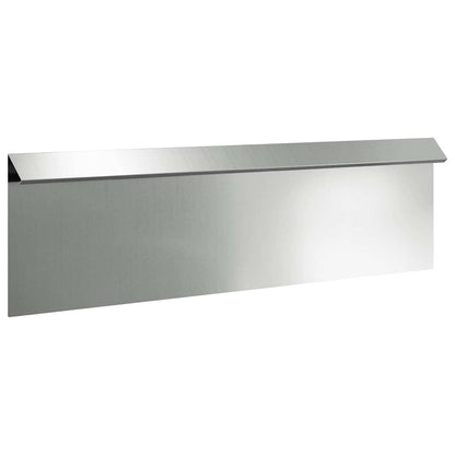 Recinto per lumache 16 pcs Argento 100 x 3,5 x 25 cm
