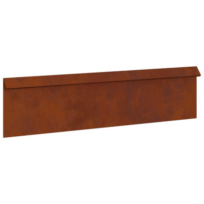 Recinto per lumache Ruggine 100 x 3,5 x 25 cm
