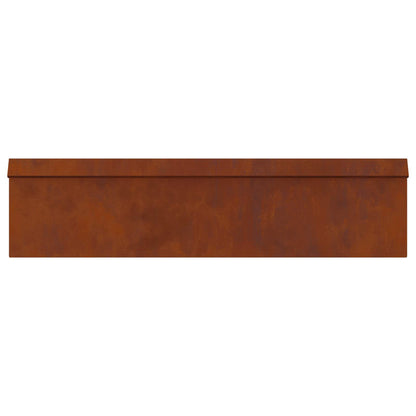 Recinto per lumache Ruggine 100 x 3,5 x 25 cm