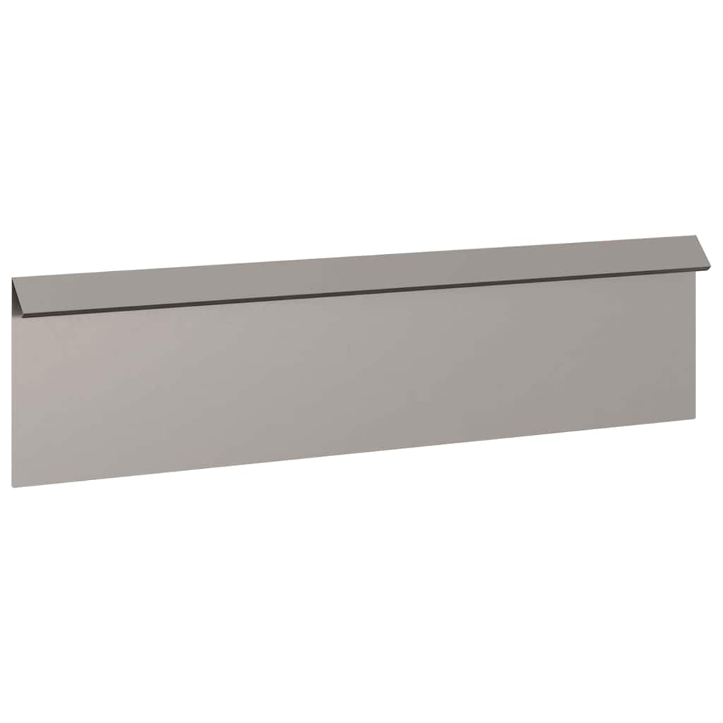 Recinto per lumache 4 pcs Ruggine 100 x 3,5 x 25 cm