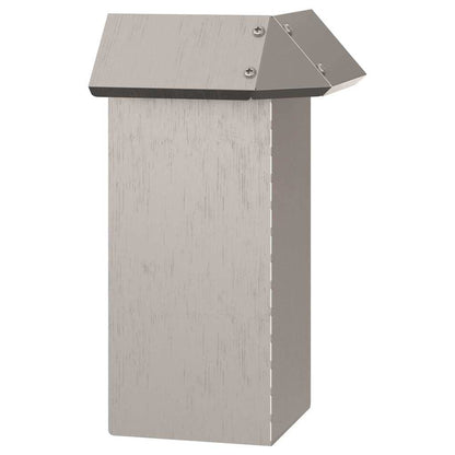 Recinto per lumache 4 pcs Ruggine 13,5 x 13,5 x 25 cm