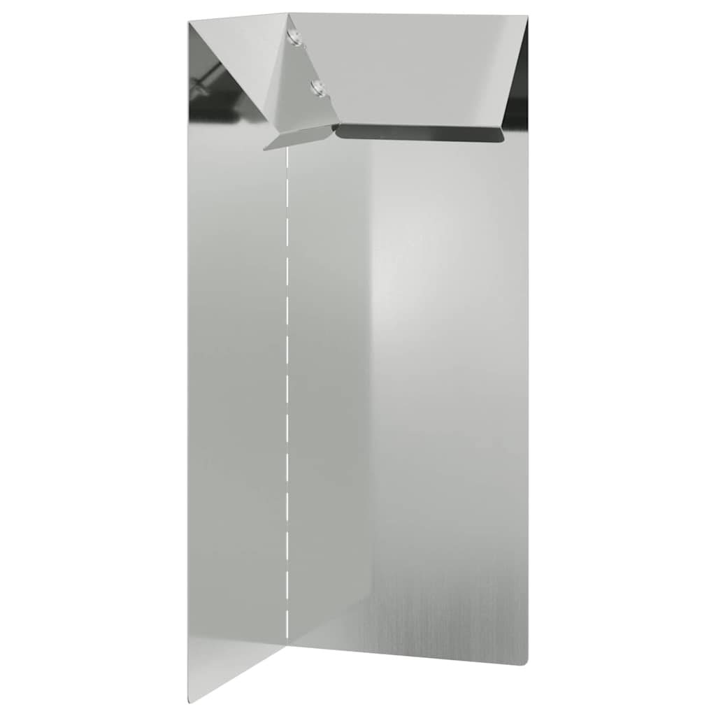 Recinto per lumache Argento 10 x 10 x 25 cm Acciaio zincato