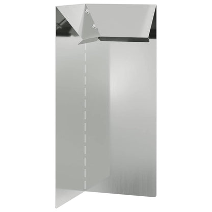 Recinto per lumache Argento 10 x 10 x 25 cm Acciaio zincato