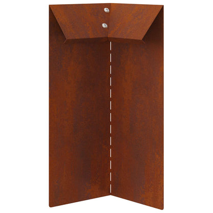 Recinto per lumache Ruggine 10 x 10 x 25 cm