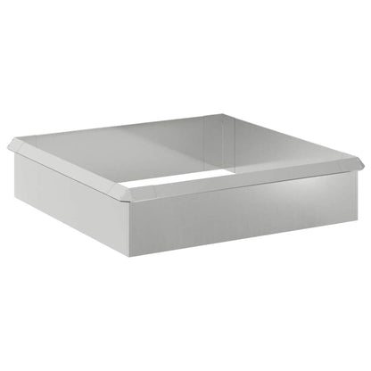 Recinzioni per lumache 8 pcs Argento Acciaio zincato