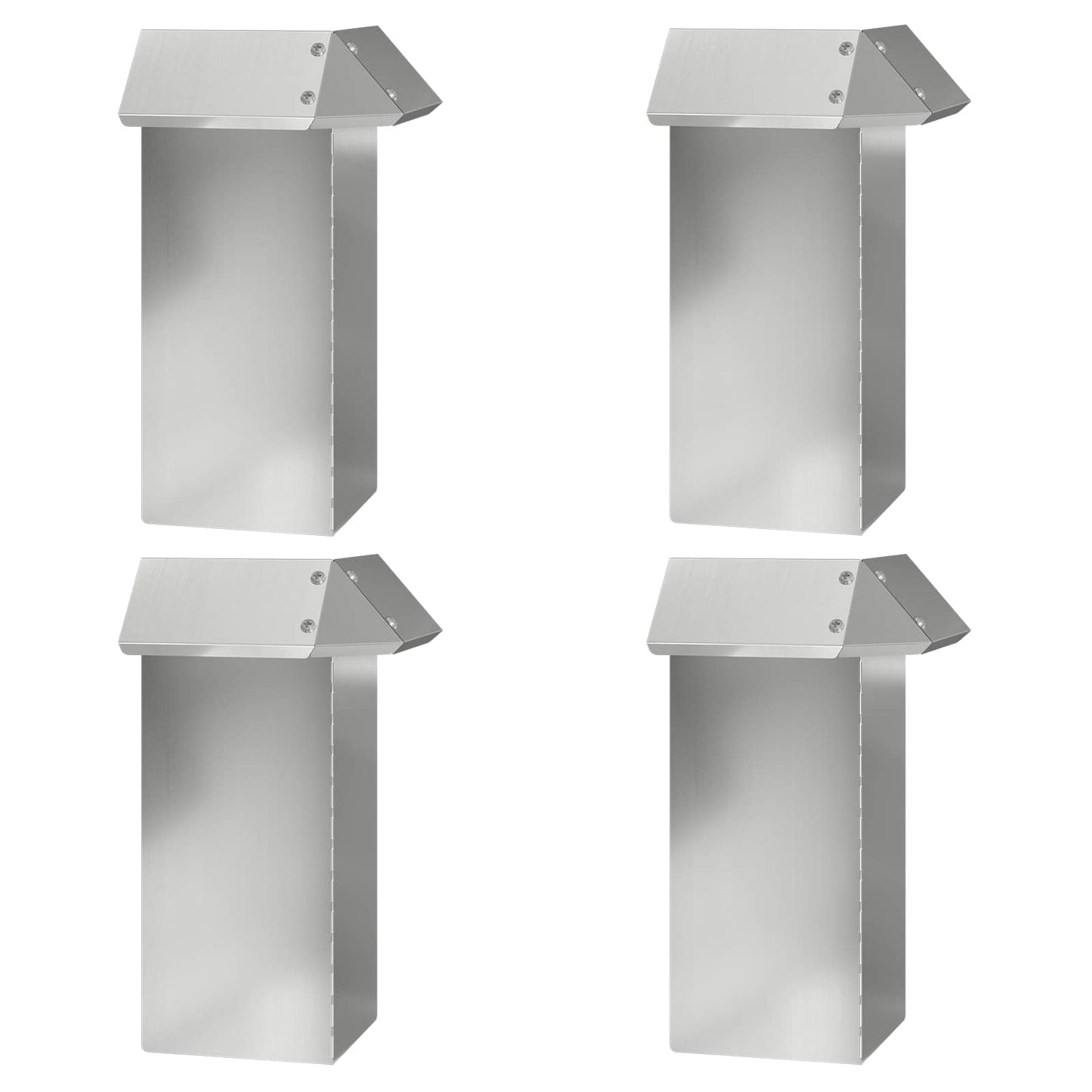Recinzioni per lumache 12 pcs Argento Acciaio zincato