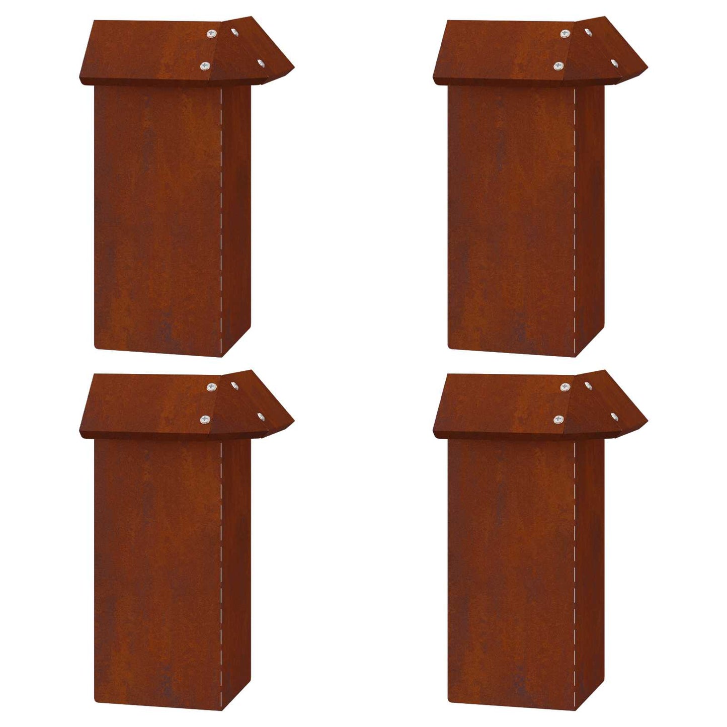 Recinzioni per lumache 12 pcs Ruggine