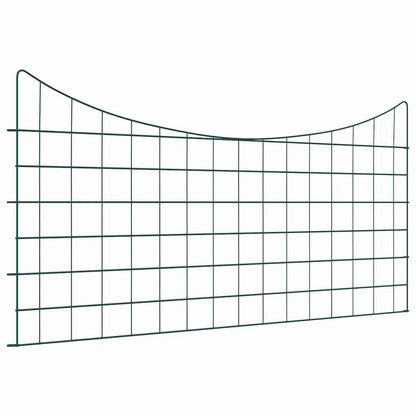 Set di Recinzione per Stagno 5 pcs Verde 100 x 50 cm Acciaio