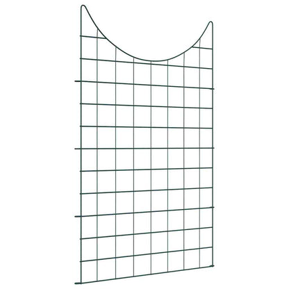 Set di Recinzione per Stagno 8 pcs Verde 50 x 80 cm Acciaio