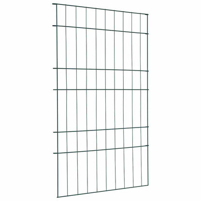 Set di Recinzione per Stagno 8 pcs Verde 50 x 80 cm Acciaio