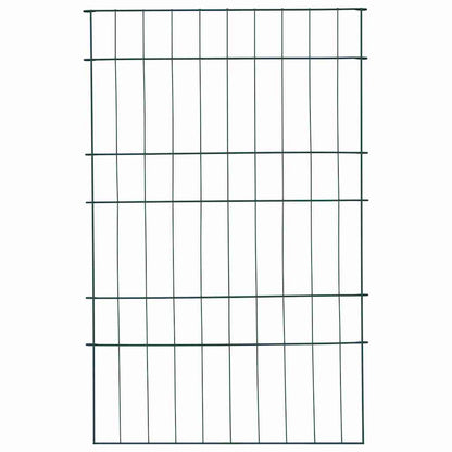 Set di Recinzione per Stagno 8 pcs Verde 50 x 80 cm Acciaio