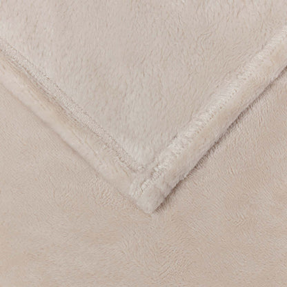 Coperta Beige 240 x 270 cm Panno