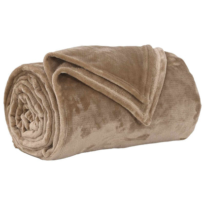 Coperta Cammello 220 x 240 cm Panno