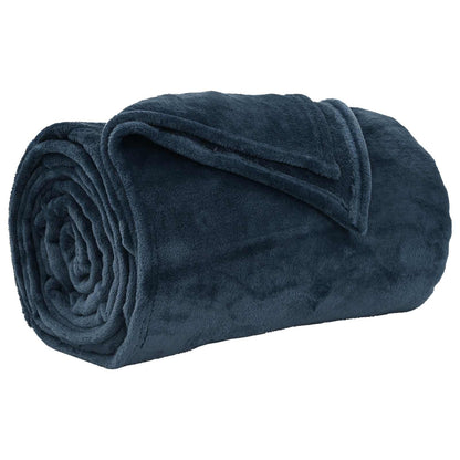 Coperta Blu navy 150 x 200 cm Panno