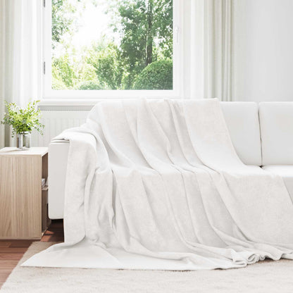 Coperta Bianco 220 x 240 cm Panno