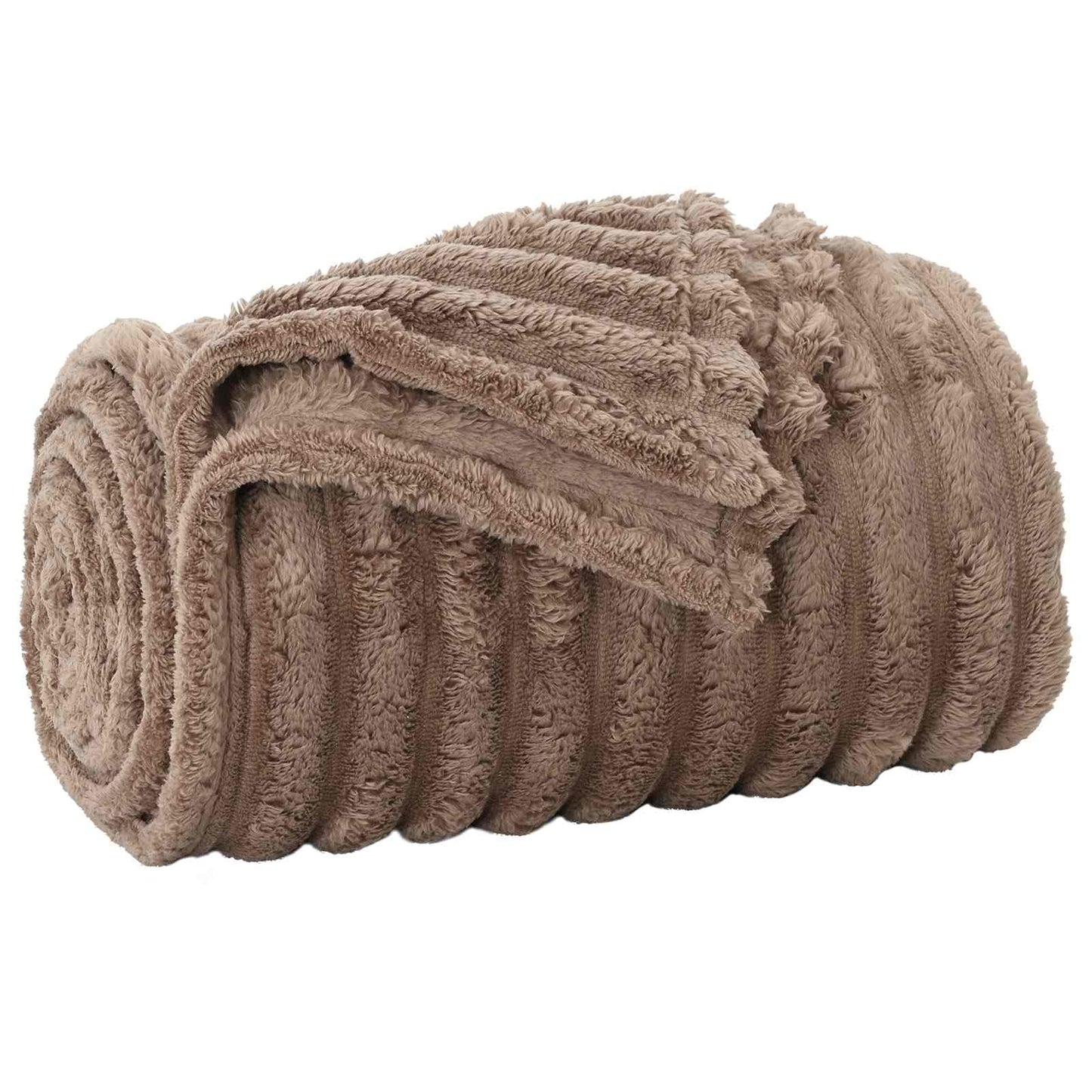 Coperta Cammello 240 x 220 cm Panno