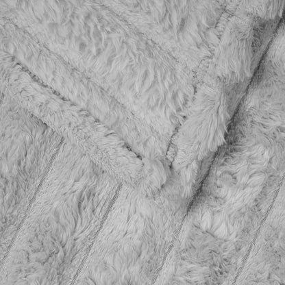 Coperta Grigio 270 x 240 cm Panno