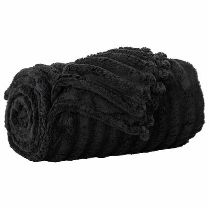 Coperta Nero 270 x 240 cm Panno