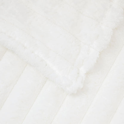 Coperta Bianco 150 x 130 cm Panno