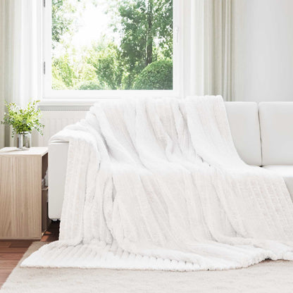 Coperta Bianco 240 x 220 cm Panno