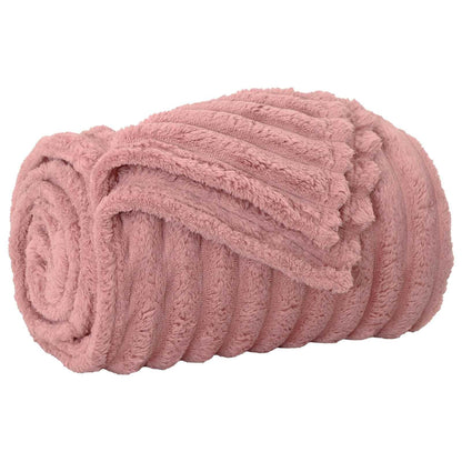 Coperta Rosa 150 x 130 cm Panno