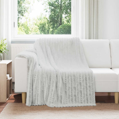 Coperte da Pile 6 pcs Grigio 200 x 150 cm Panno