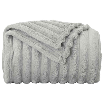 Coperte da Pile 6 pcs Grigio 200 x 150 cm Panno