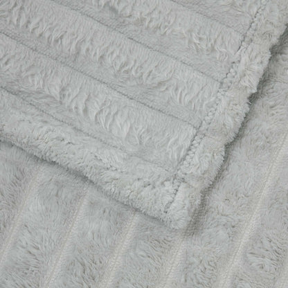 Coperta Grigio 240 x 220 cm Panno