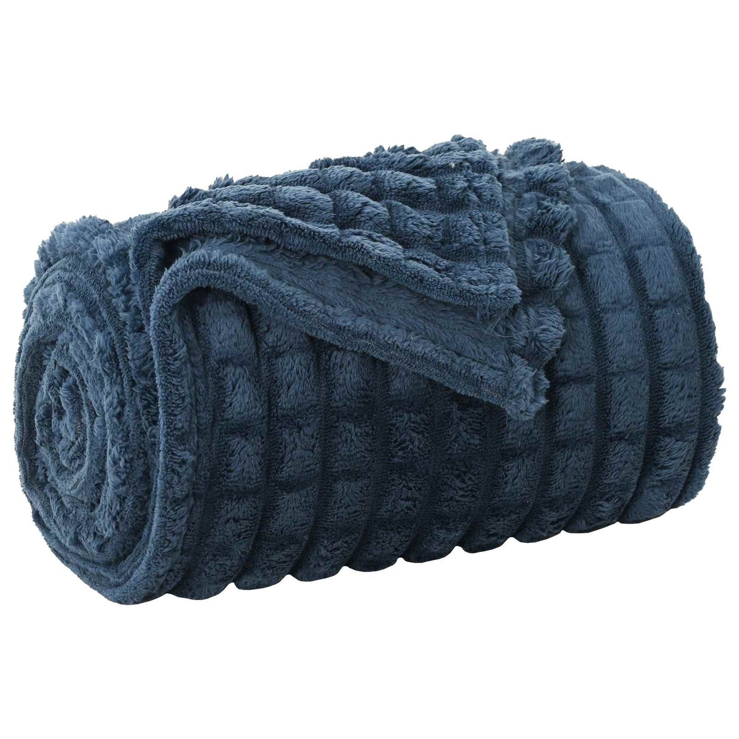 Coperta Blu navy 240 x 220 cm Panno