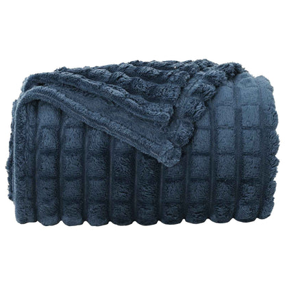 Coperte da Pile 6 pcs Blu navy 150 x 130 cm Panno