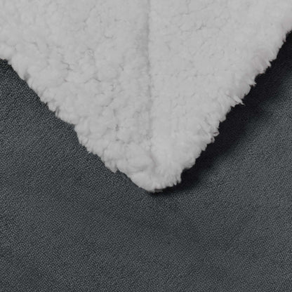 Coperta Grigio scuro 130 x 150 cm Panno
