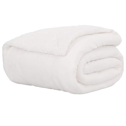 Coperta Bianco 130 x 150 cm Panno