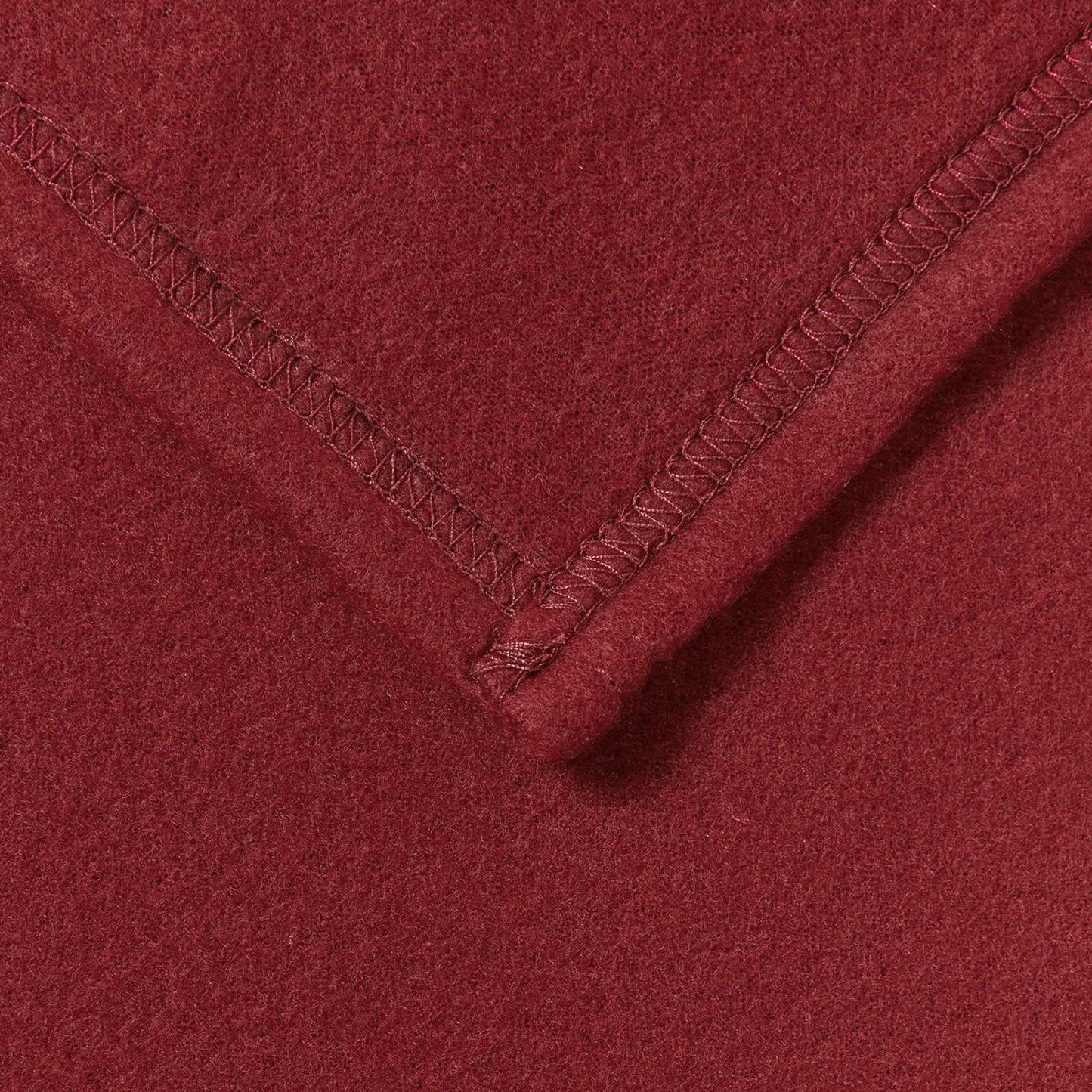 Coperta Rosso Bordeaux 200 x 150 cm Panno