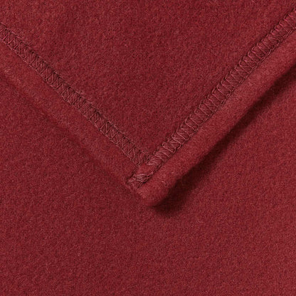 Coperta Rosso Bordeaux 240 x 220 cm Panno