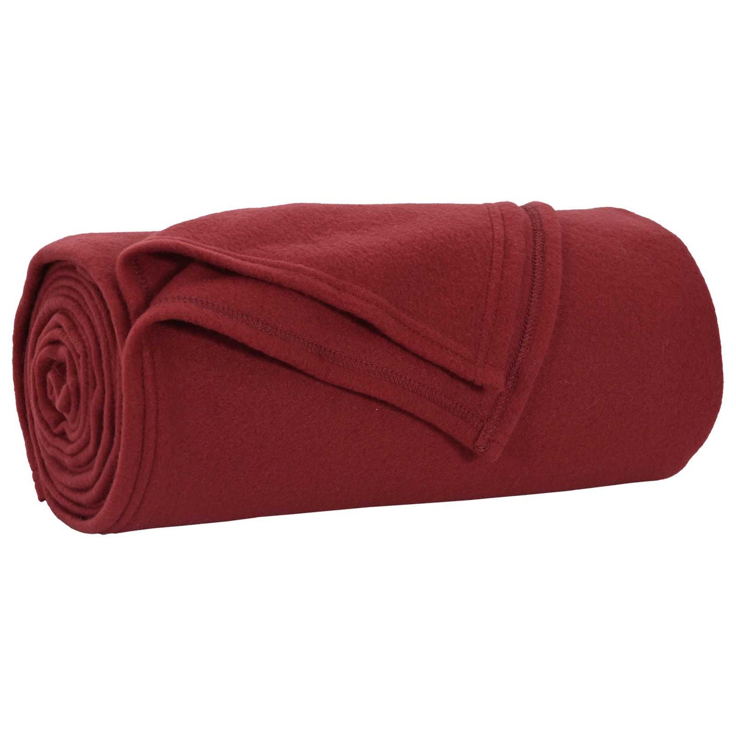 Coperta Rosso Bordeaux 270 x 240 cm Panno