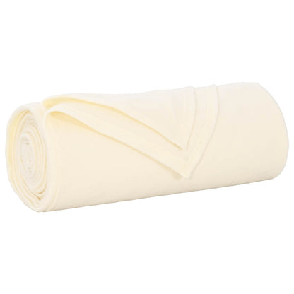 Coperta Crema 200 x 150 cm Panno