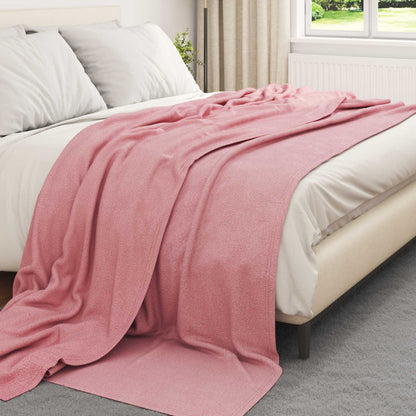 Coperta Rosa 240 x 220 cm Panno