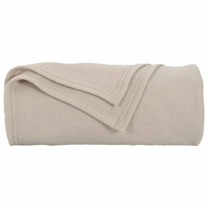 Coperte da Pile 6 pcs Beige 170 x 130 cm Panno