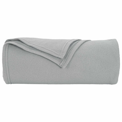 Coperte da Pile 6 pcs Grigio 170 x 130 cm Panno