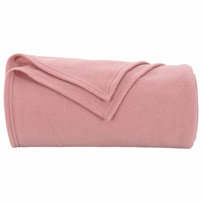 Coperte da Pile 6 pcs Rosa 270 x 240 cm Panno