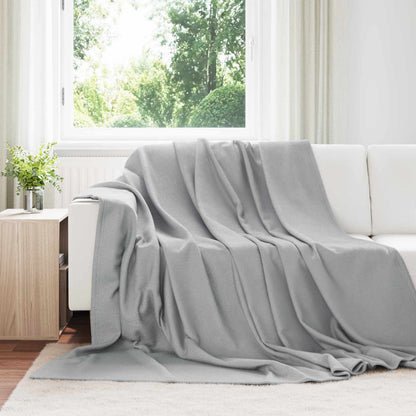 Coperte da Pile 24 pcs Grigio 240 x 220 cm Panno
