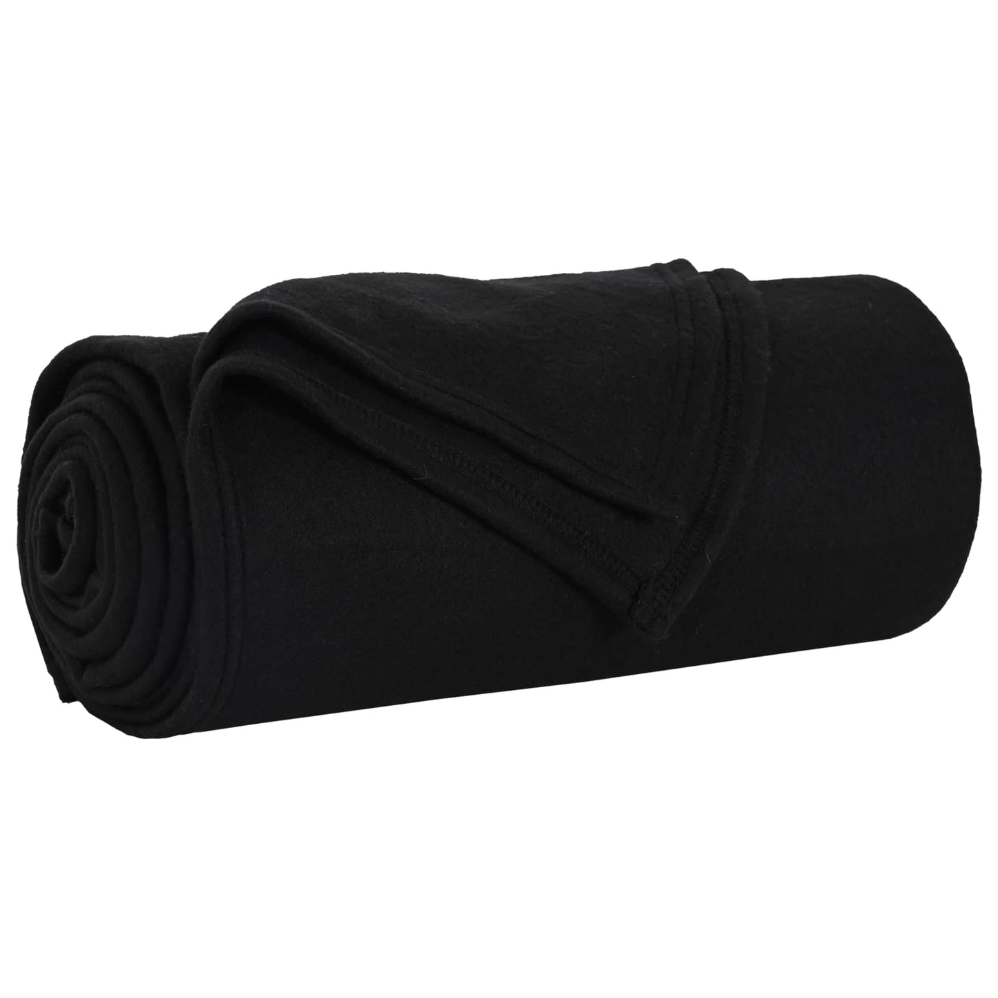 Coperte da Pile 24 pcs Nero 240 x 220 cm Panno