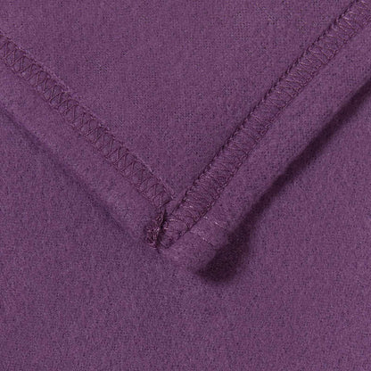 Coperte da Pile 24 pcs Viola 170 x 130 cm Panno