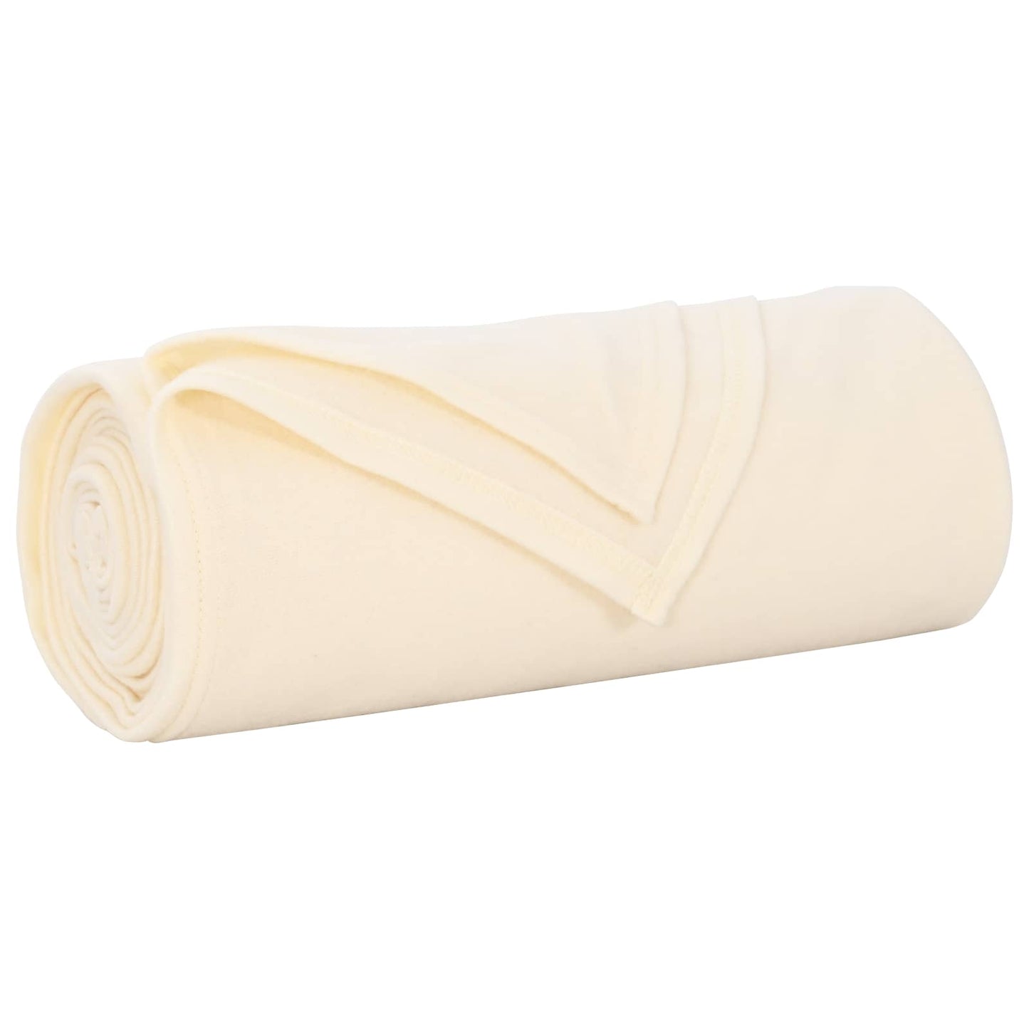 Coperta Crema 210 x 140 cm Panno