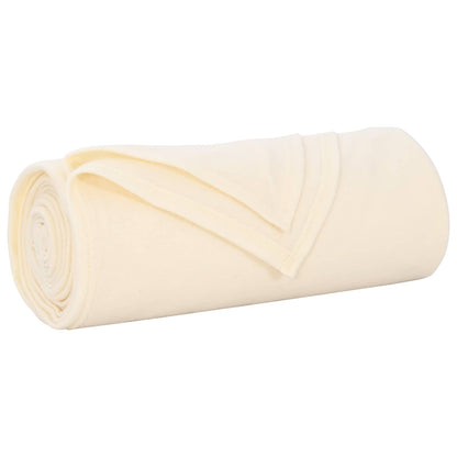 Coperta Crema 280 x 210 cm Panno