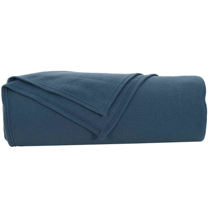 Coperte da Pile 6 pcs Blu navy 280 x 210 cm Panno