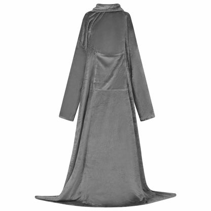 Felpa coperta Grigio scuro F Flanella