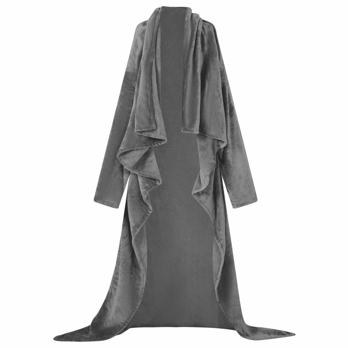 Felpa coperta Grigio scuro F Flanella