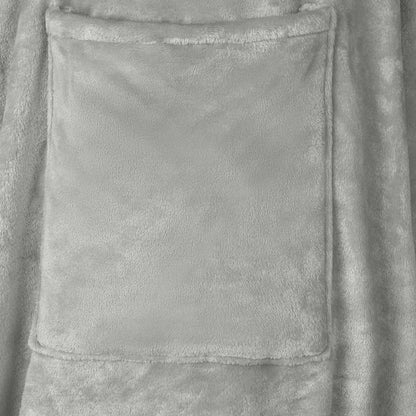 Felpa coperta Grigio F Flanella