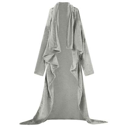 Felpa coperta Grigio F Flanella